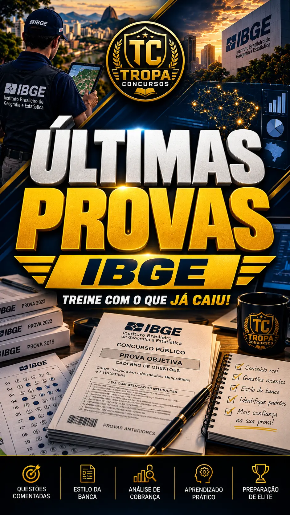 Últimas Provas IBGE