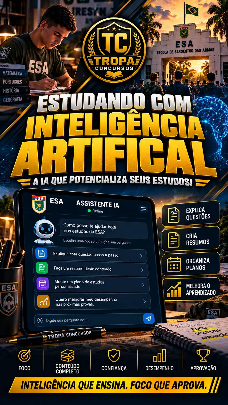 Estudando com Inteligência Artificial