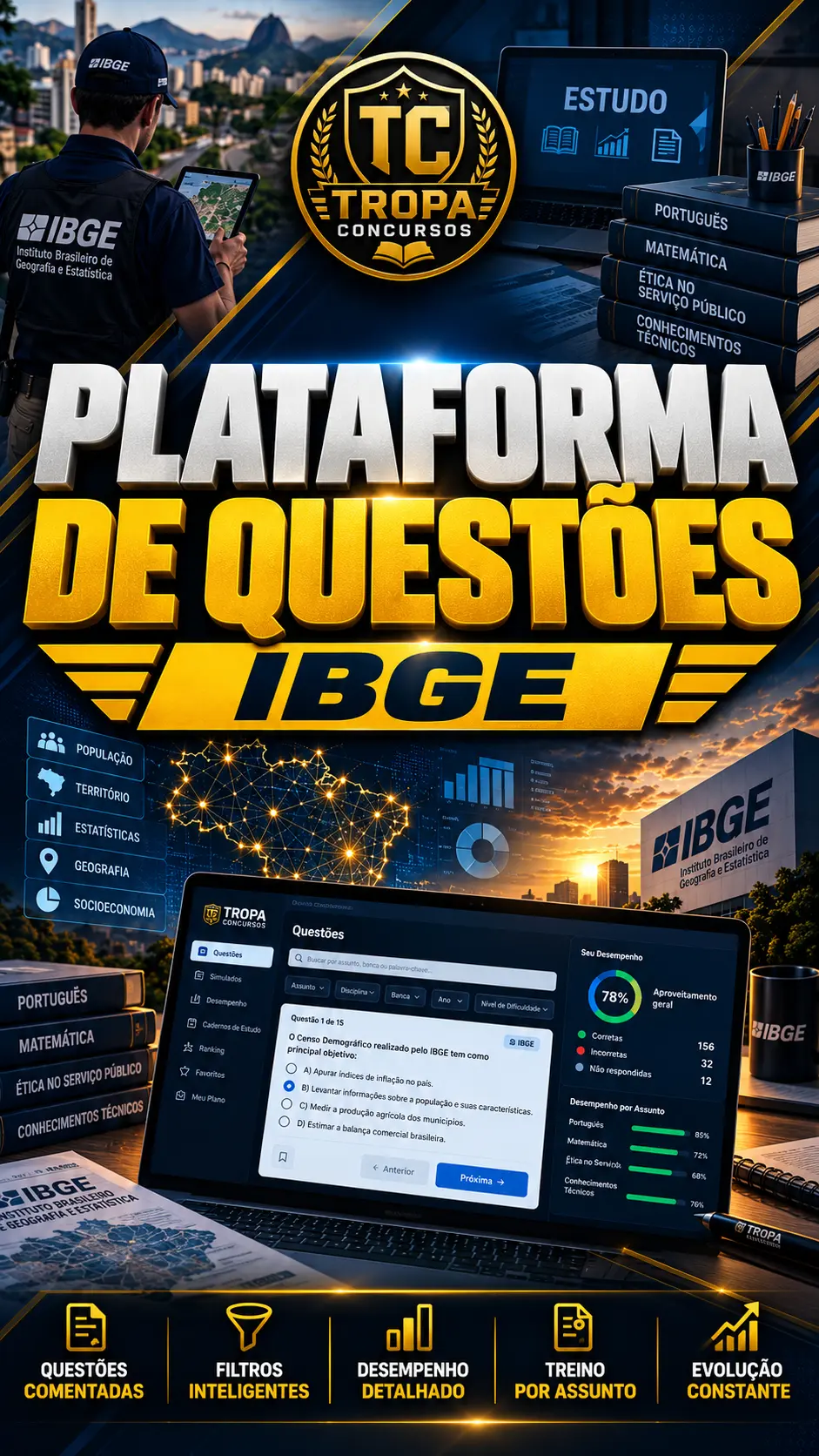 Plataforma de Questões IBGE