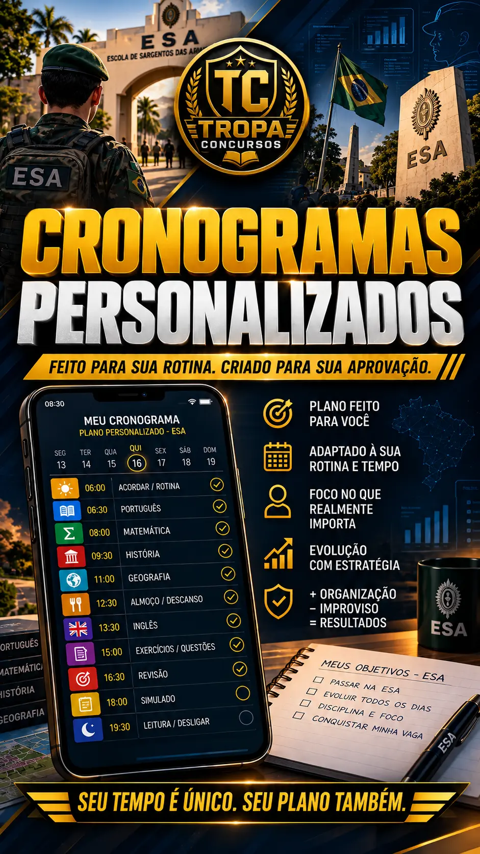 Cronogramas Personalizados