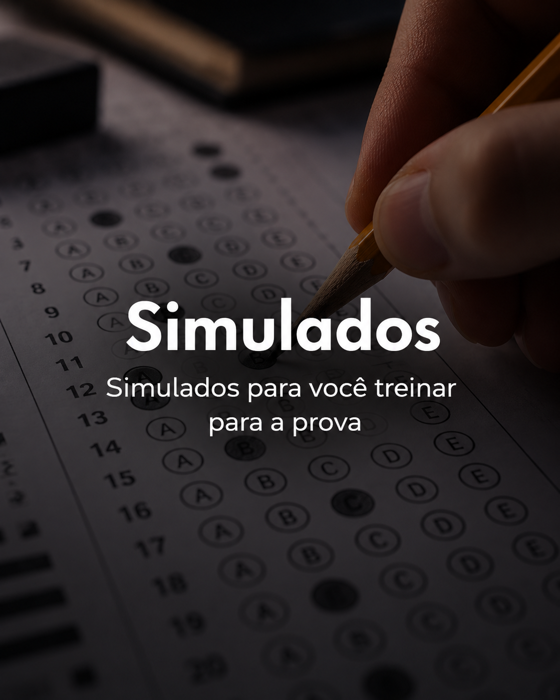 Simulados para treinar para a prova